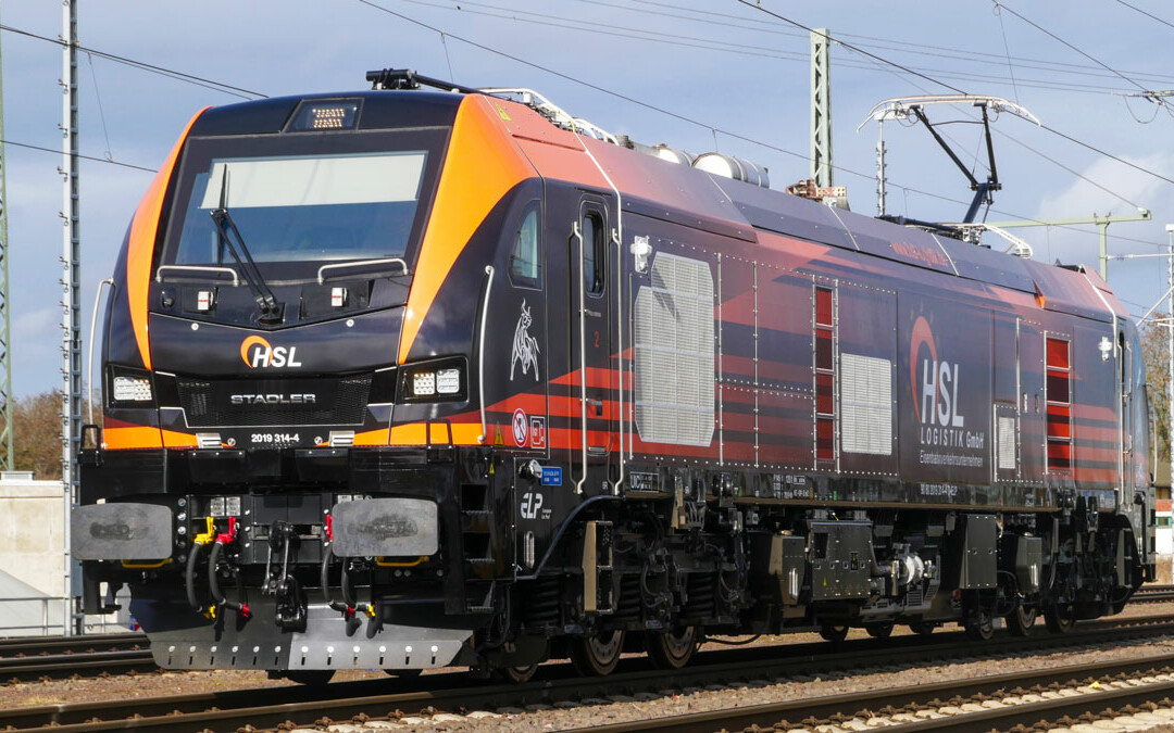 Neue Euro9000 Lok bei HSL Logistik eingetroffen
